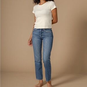 Edwin CAI High Rise straight leg Jeans Sz 27